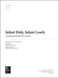 Infant Holy, Infant Lowly SATB choral sheet music cover Thumbnail